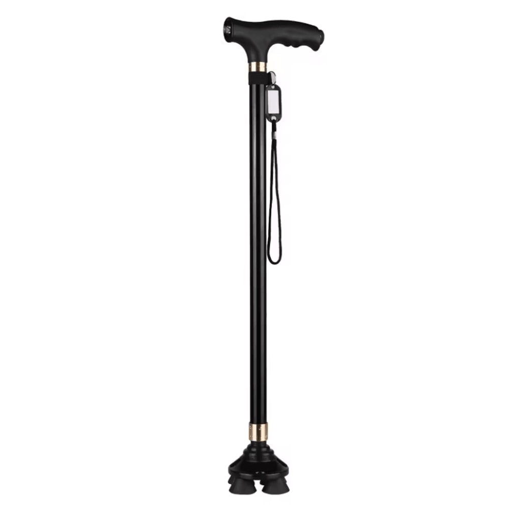 Adjustable Retractable Aluminum Walking Cane With LED Light 6