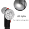 Adjustable Collapsible Walking Cane With LED Light And Alarm 2