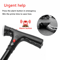 Adjustable Collapsible Walking Cane With LED Light And Alarm 3