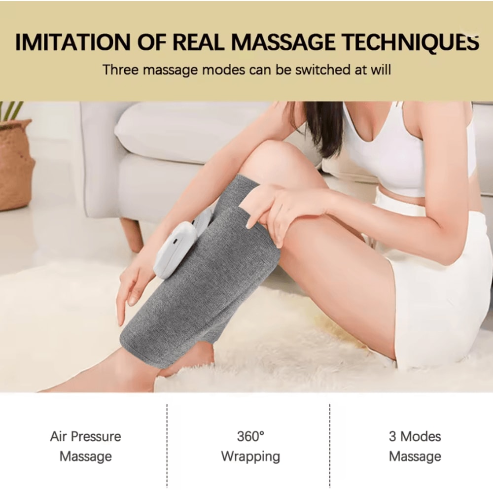Wireless 360 Air Pressure Calf Massager With Compression 1