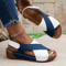 Everyday Comfort Peep Toe Wedge Sandals For Women 1