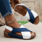 Everyday Comfort Peep Toe Wedge Sandals For Women 1