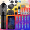 Poseidon Wireless Tattoo Pen Kit Professional Rotary Tattoo Machine Kit 0