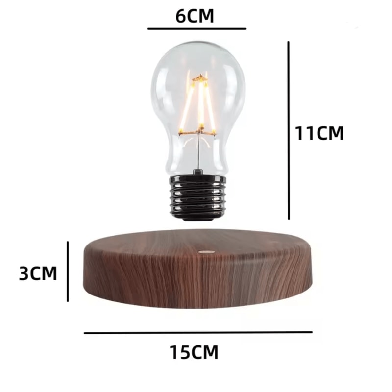 Magnetic Levitating LED Bulb Desk Lamp 1