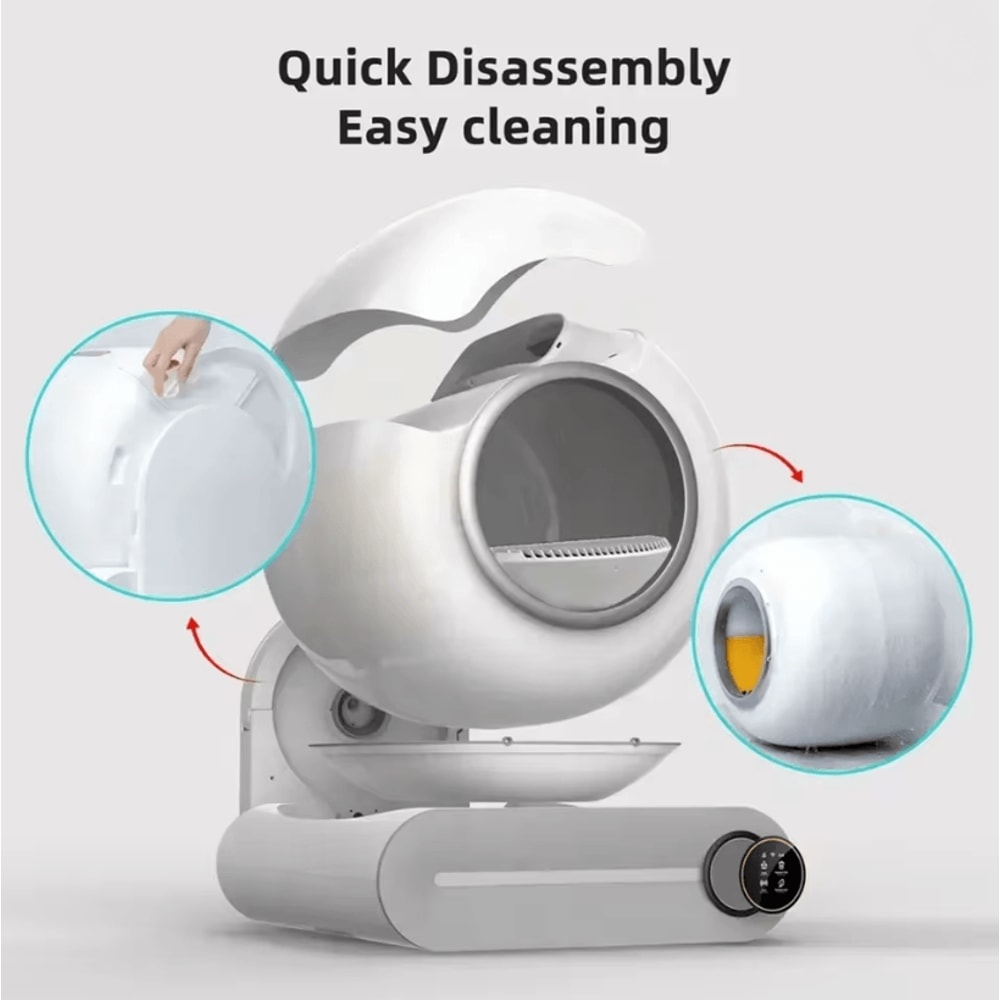 Tonepie 65L Smart Self Cleaning Cat Litter Box 1