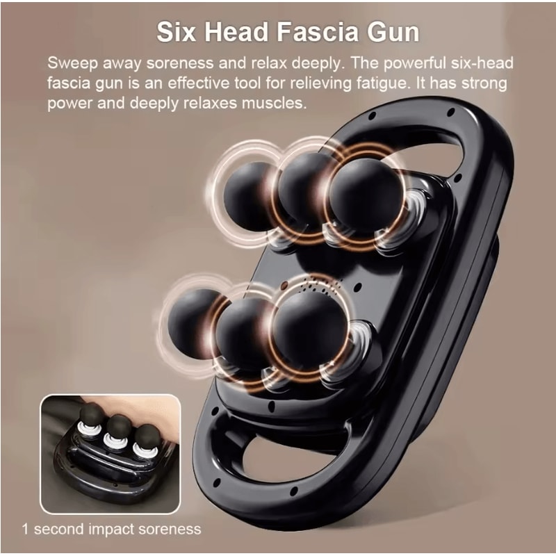 ProFlex 6Head Deep Tissue Massage Gun 1