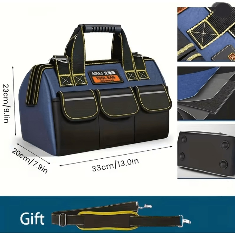 AIRAJ HeavyDuty 1680D Electrician Tool Bag 5