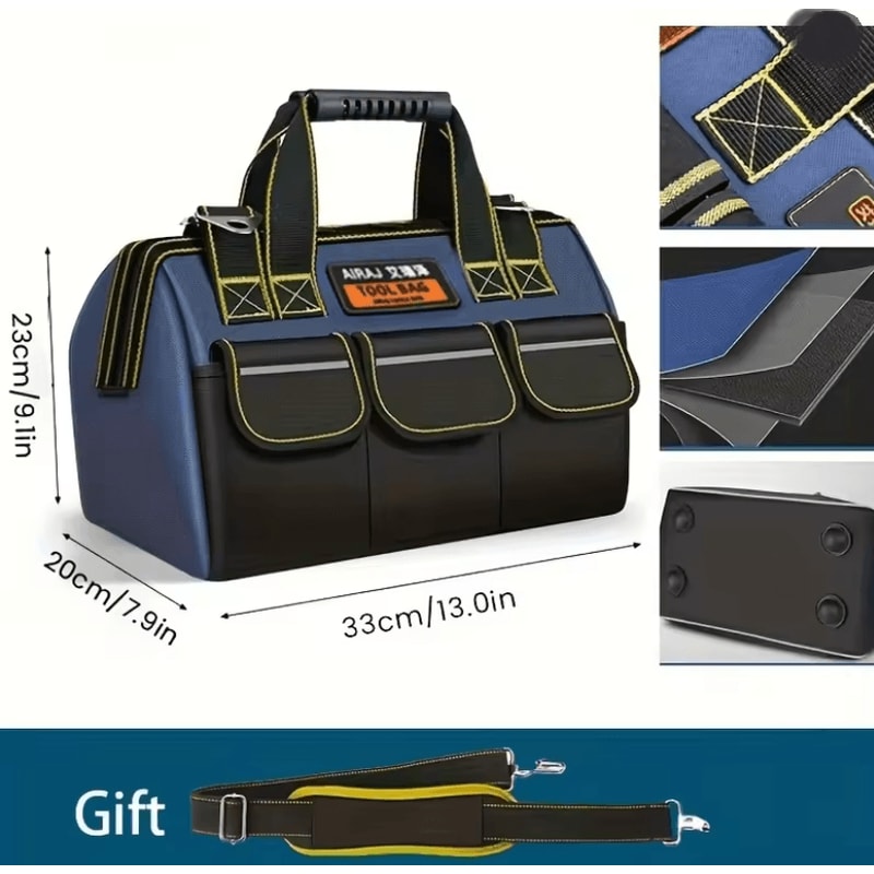 AIRAJ HeavyDuty 1680D Electrician Tool Bag 5