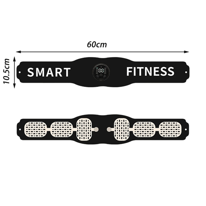 CoreFlex Pro Waist Massager Abdominal Toning Belt 1