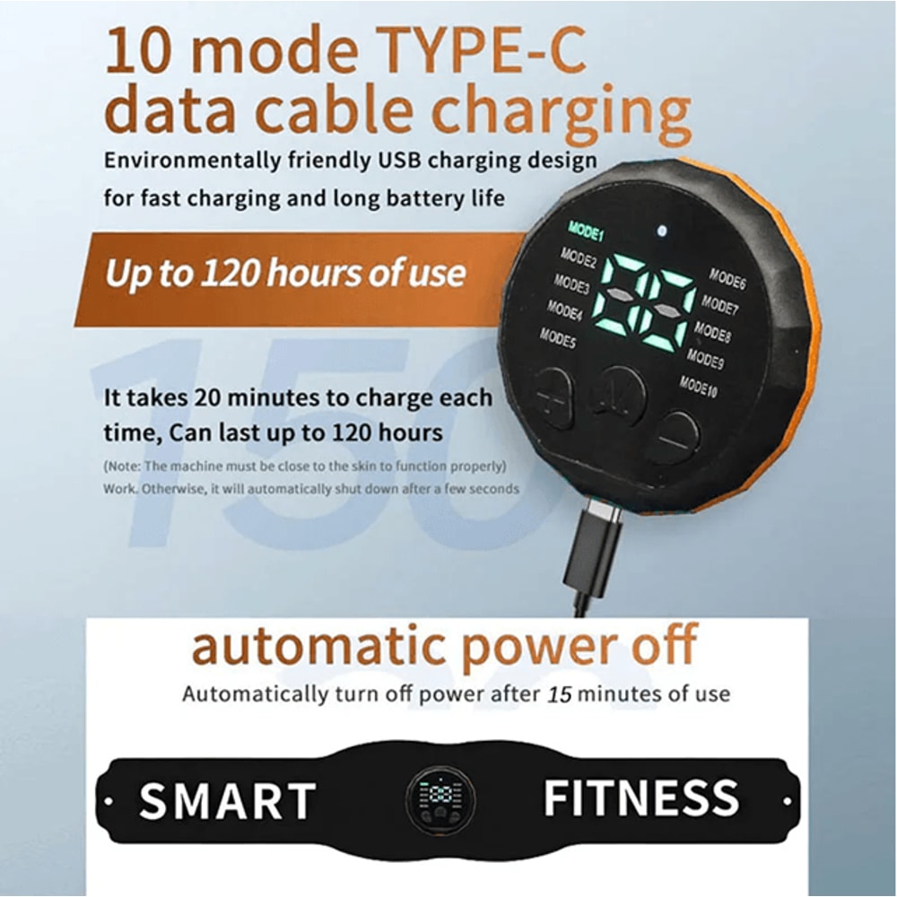 CoreFlex Pro Waist Massager Abdominal Toning Belt 2