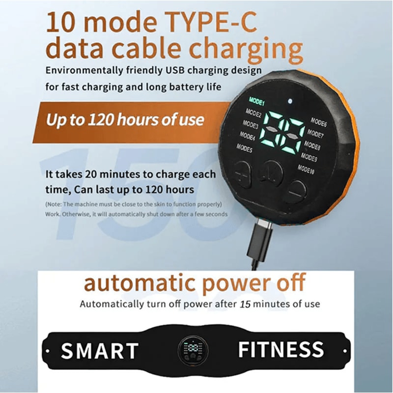 CoreFlex Pro Waist Massager Abdominal Toning Belt 2