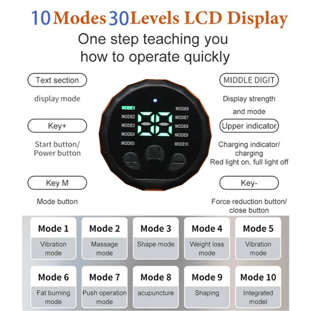 CoreFlex Pro Waist Massager Abdominal Toning Belt 3