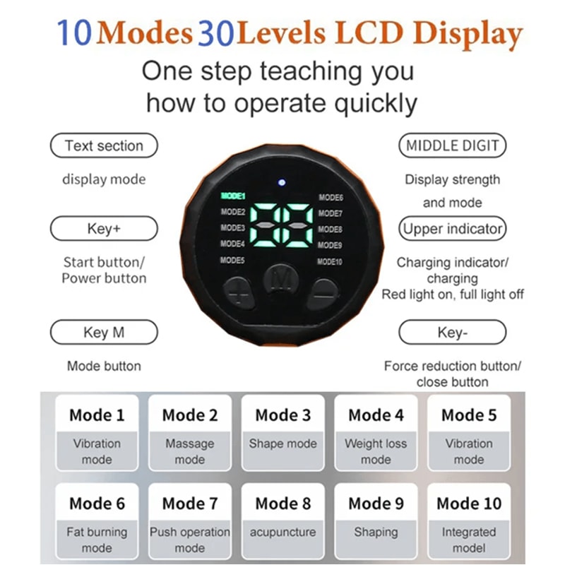 CoreFlex Pro Waist Massager Abdominal Toning Belt 3