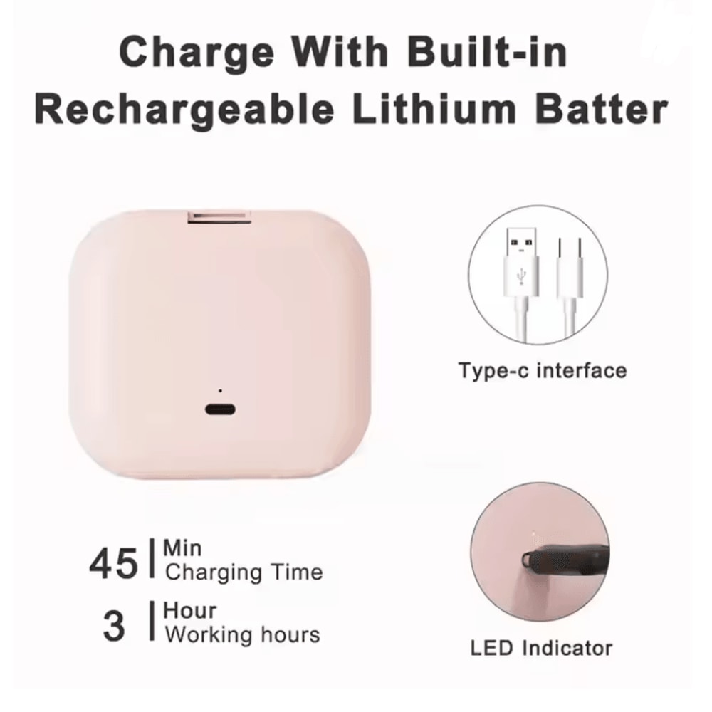 GlowEase Compact Folding Makeup Mirror 1