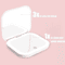 GlowEase Compact Folding Makeup Mirror 5