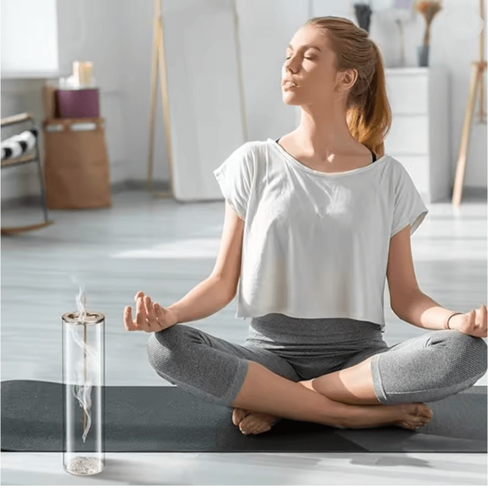 SereniFlame Glass Incense Burner 2