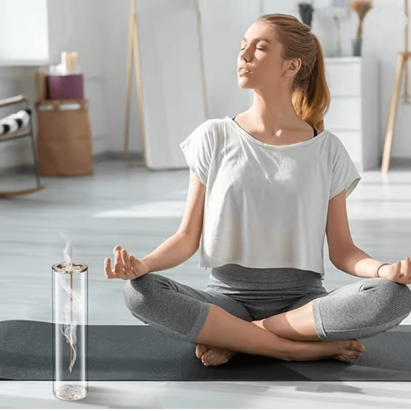 SereniFlame Glass Incense Burner 2