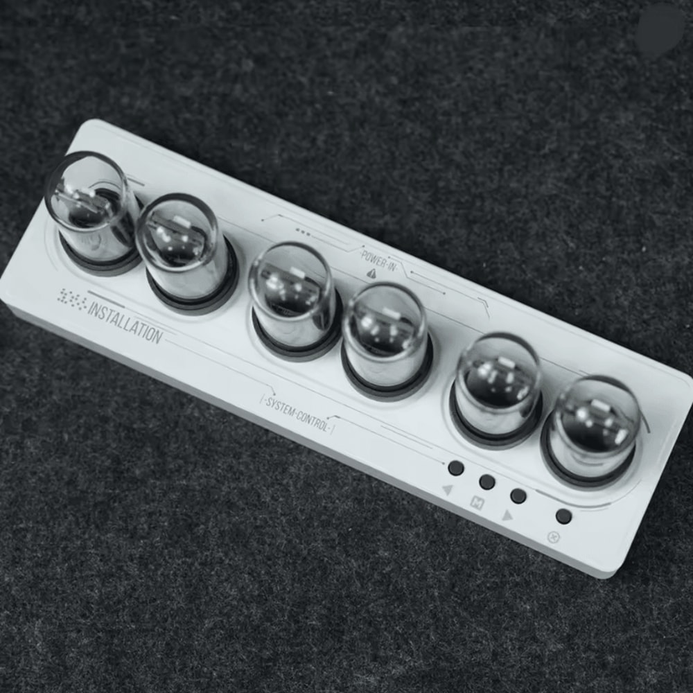 TimeGlow WiFi Nixie Tube Alarm Clock 4