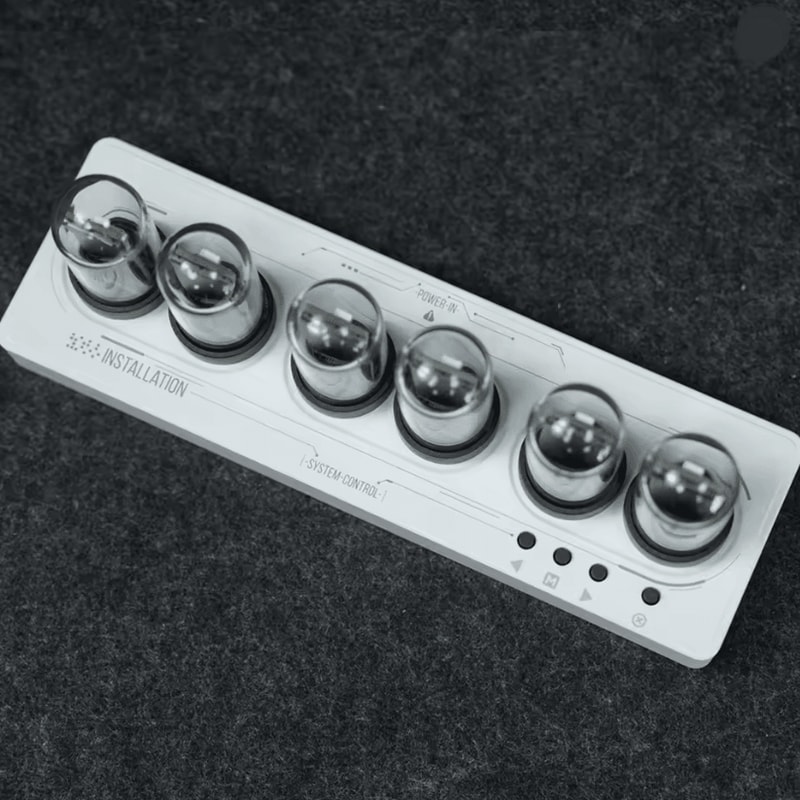 TimeGlow WiFi Nixie Tube Alarm Clock 4