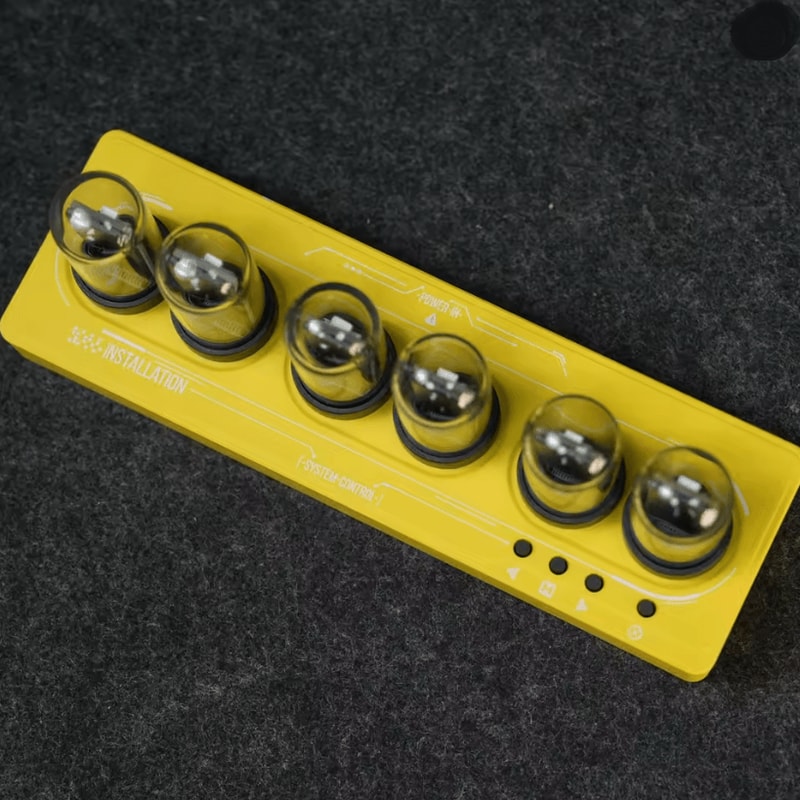 TimeGlow WiFi Nixie Tube Alarm Clock 5