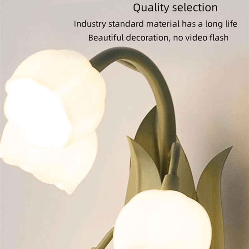 LilyGrace Vintage Floral Table Lamp 3