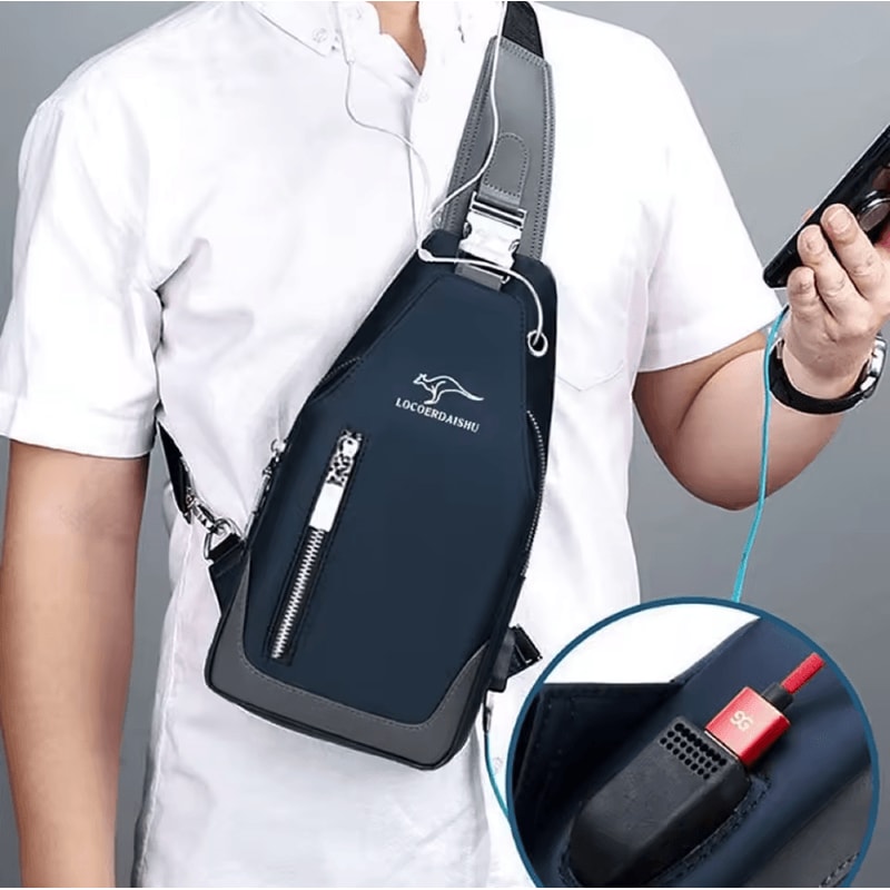 MetroFlow Waterproof Oxford Chest Bag 0