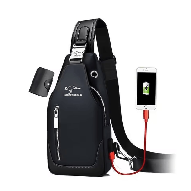 MetroFlow Waterproof Oxford Chest Bag 3