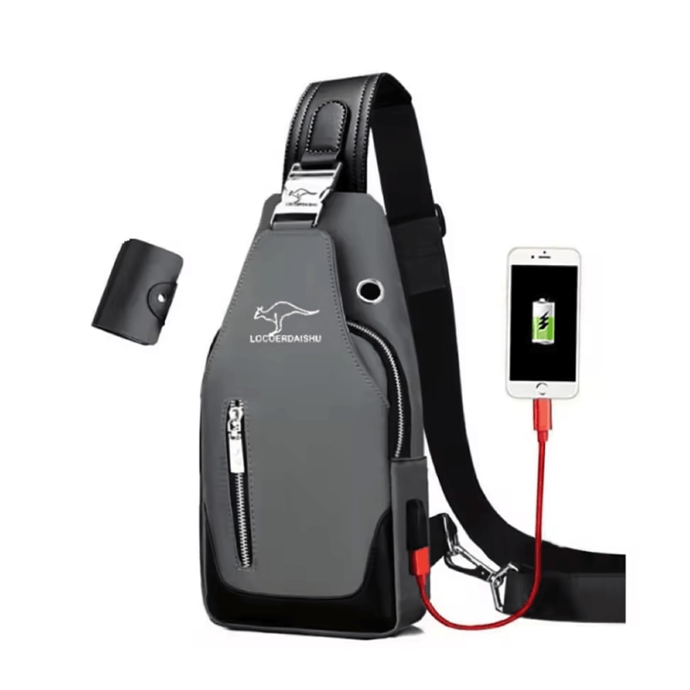 MetroFlow Waterproof Oxford Chest Bag 4