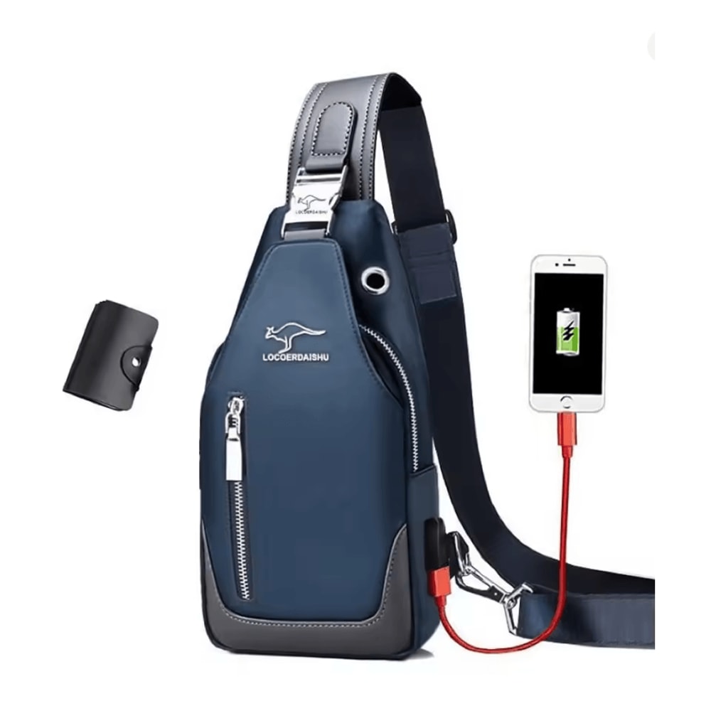 MetroFlow Waterproof Oxford Chest Bag 5