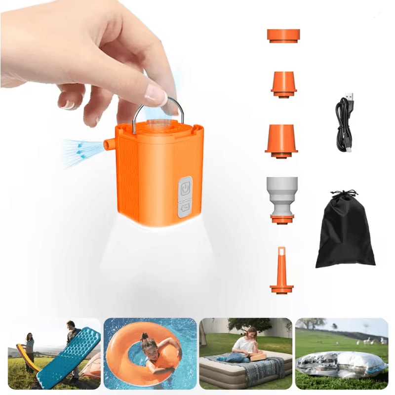 AeroFlow GIGA Pump Tiny 3 In 1 Inflator 0