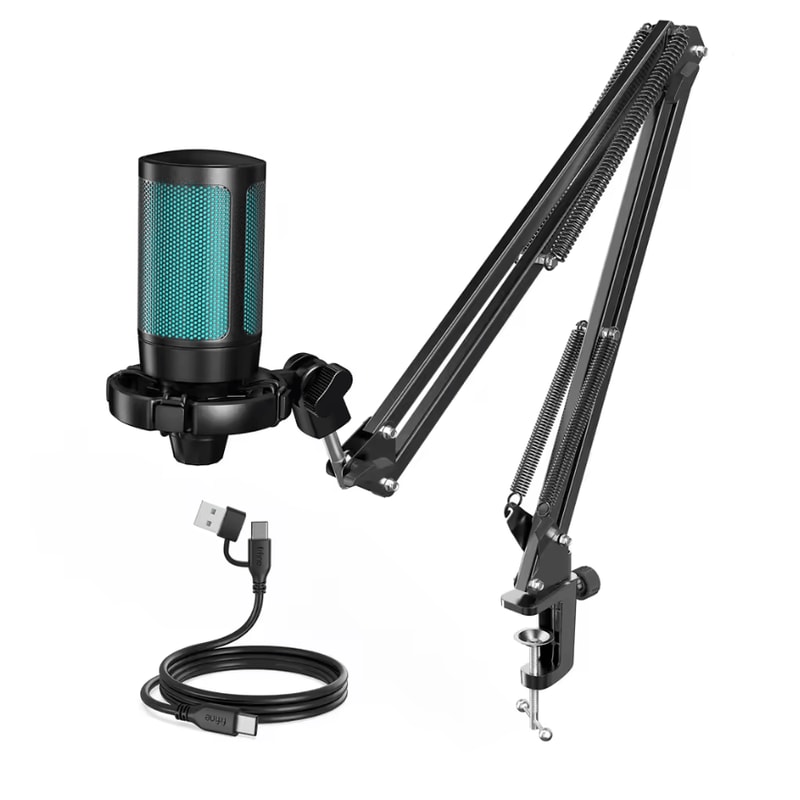 StreamEdge AmpliGame USB Gaming Microphone 4