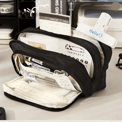 large capacity multilayer utility storage pouch