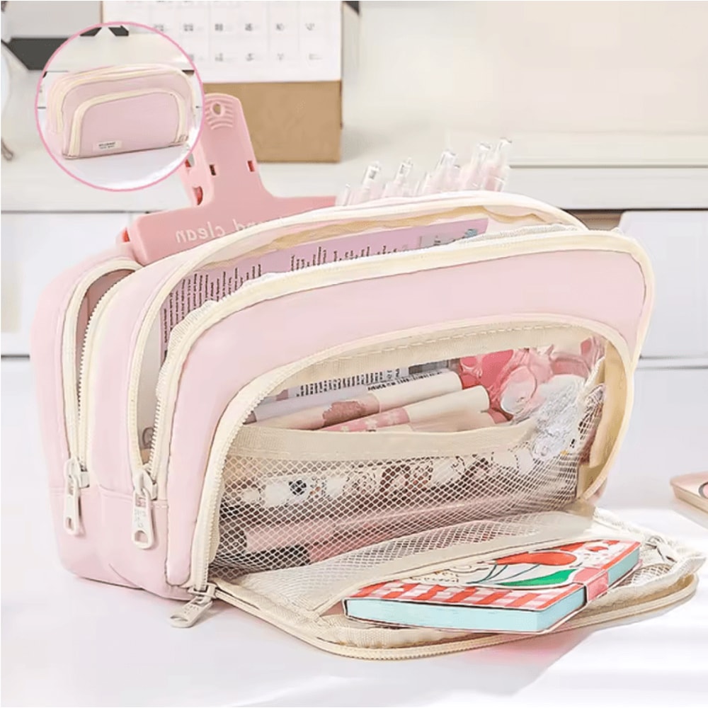 Large Capacity MultiLayer Utility Storage Pouch 7