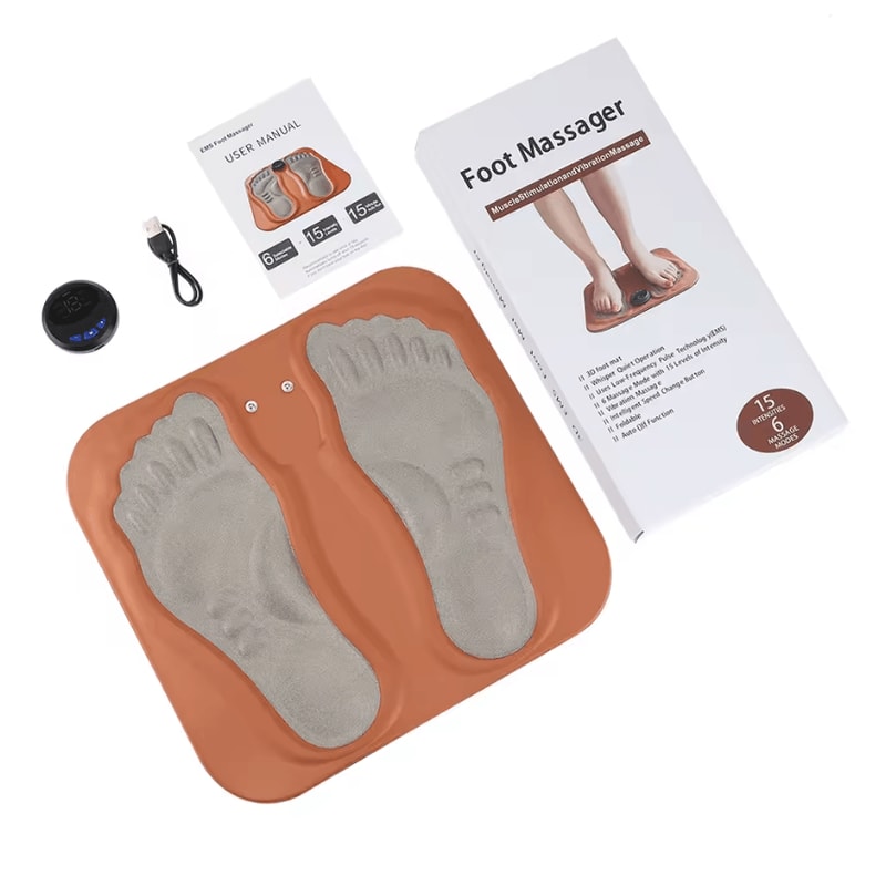 Smart 3D EMS Foot Massage Pad With Remote Control 5
