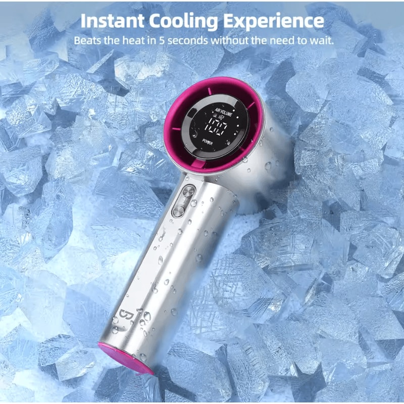 Smart Portable Turbo Fan With Digital Display 1