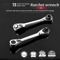 Compact 2in1 Ratchet Wrench And Screwdriver Bit Set 0