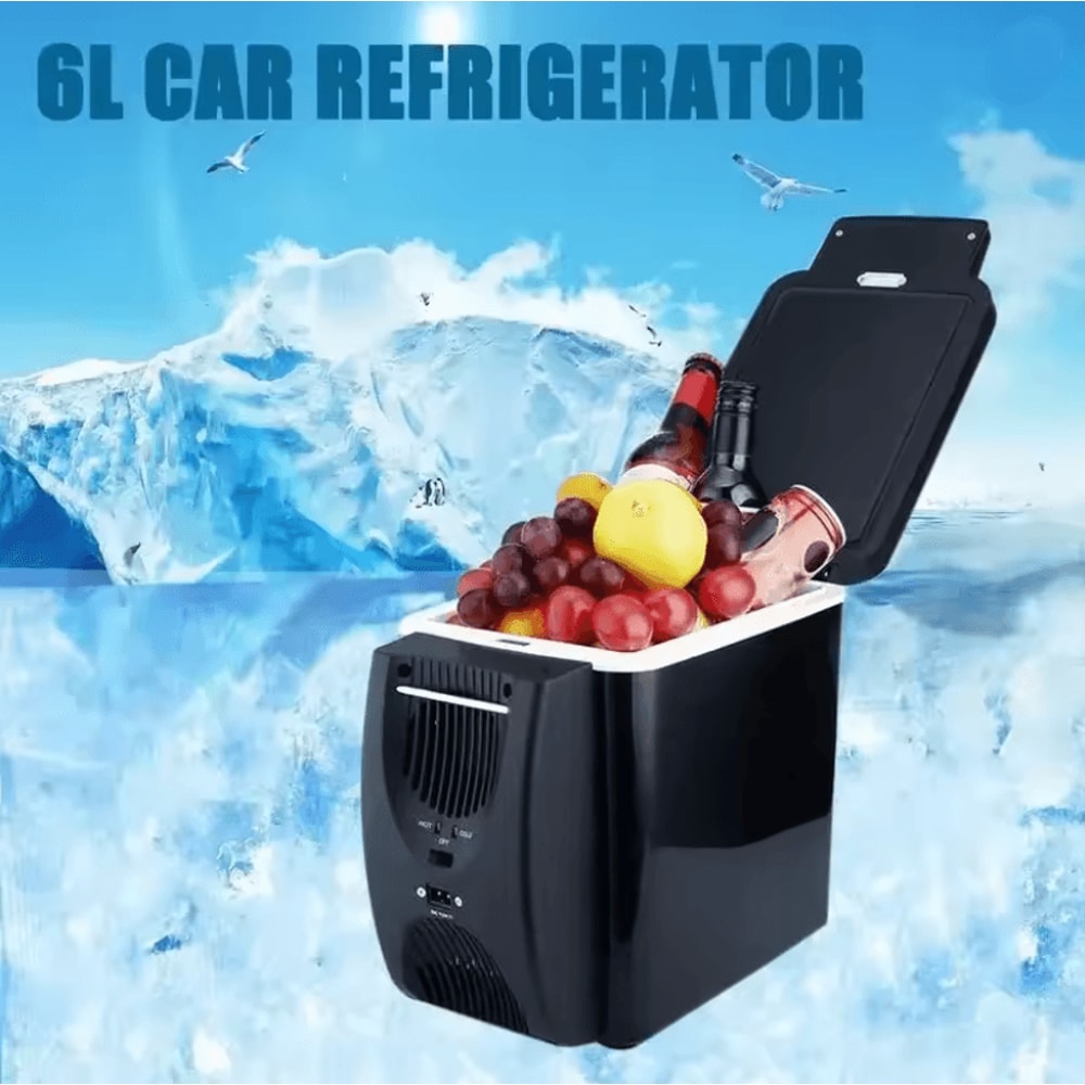Portable 6L Car Mini Fridge And Warmer 1
