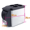 Portable 6L Car Mini Fridge And Warmer 5