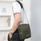 Travel Ready Nylon Crossbody Satchel For Men 0