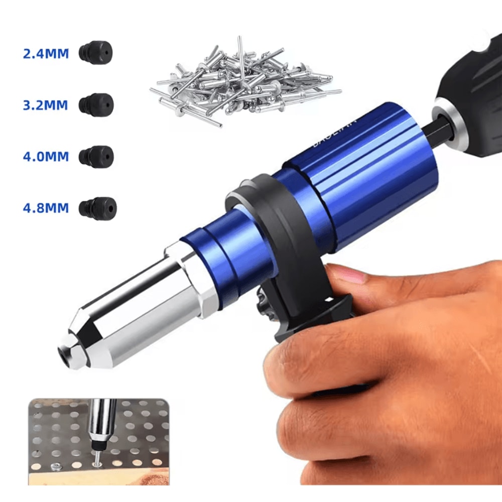 Cordless Rivet Nut Drill Adapter Tool 2