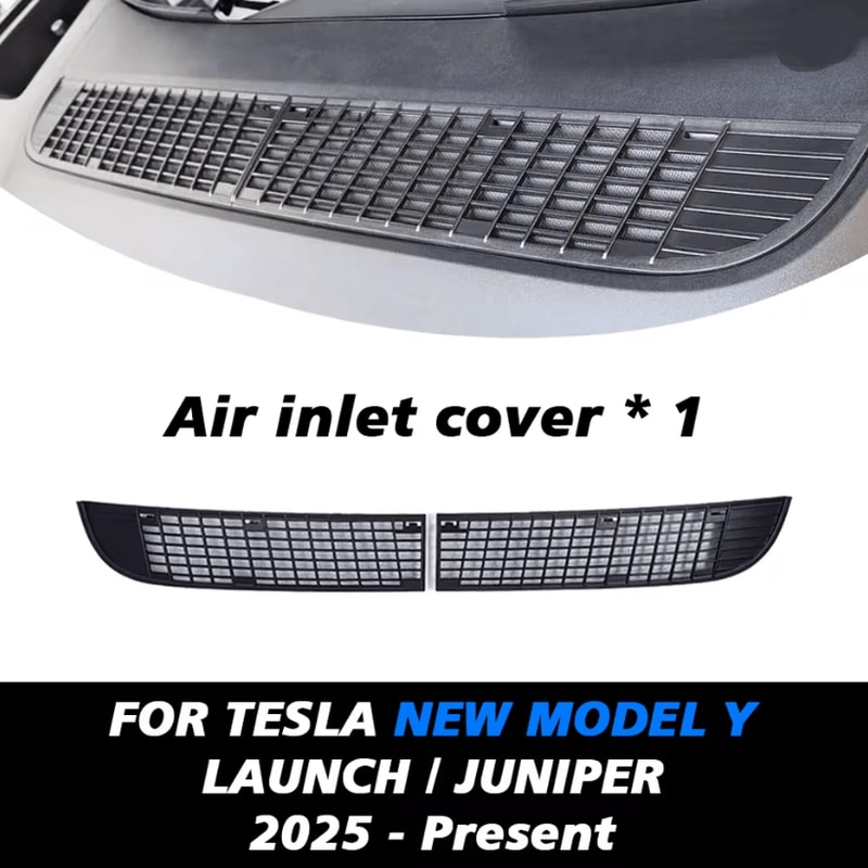 Tesla Model Y Juniper Front Grille Mesh Guard 1