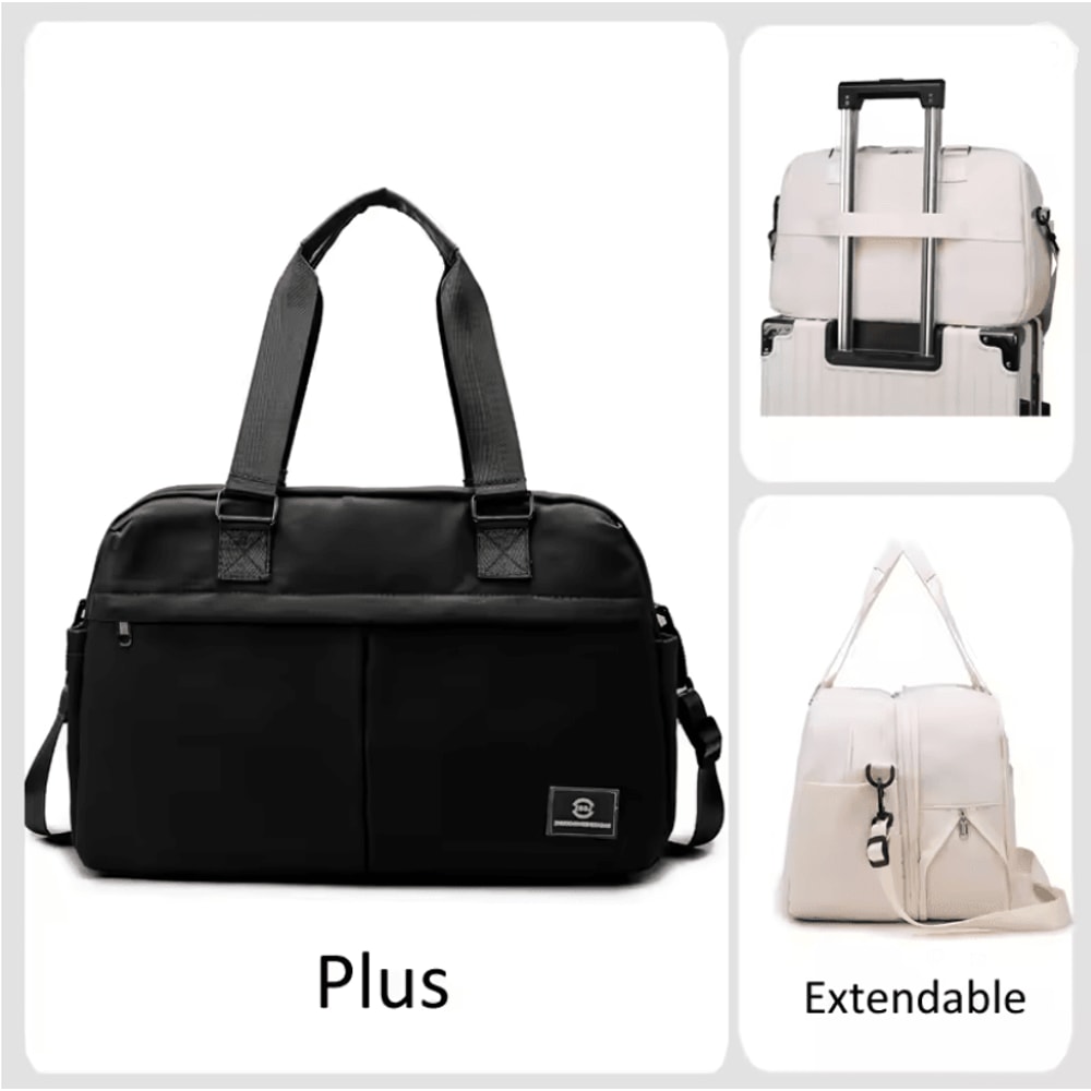 Expandable Travel Duffle Bag With Carry On Flexibility 9
