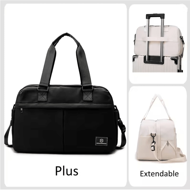 Expandable Travel Duffle Bag With Carry On Flexibility 9