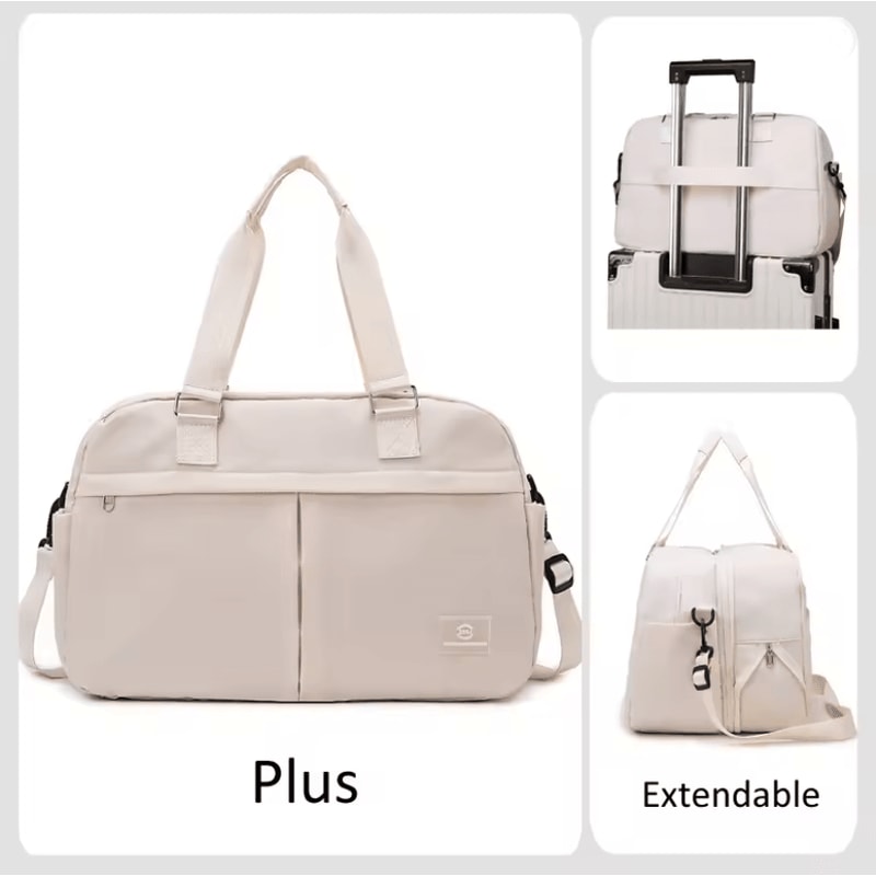 Expandable Travel Duffle Bag With Carry On Flexibility 8