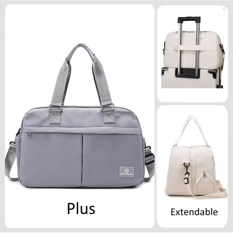 Expandable Travel Duffle Bag With Carry On Flexibility 13