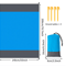 Oversized Waterproof And Sandproof Beach Picnic Blanket 4