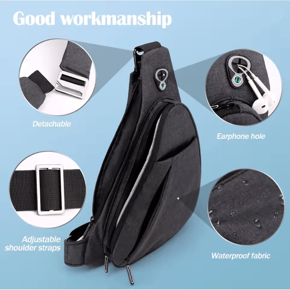 SecureWave AntiTheft Sling Bag 1