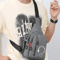 Stylish Nylon Mens Chest Bag Casual Sling Crossbody For Cycling And Everyday 2