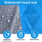 Waterproof Pocket Beach Blanket Portable Sand Free Picnic Mat 1