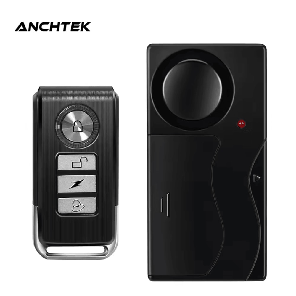 QuietGuard Motorcycle Vibration Alarm With Remote Control 0